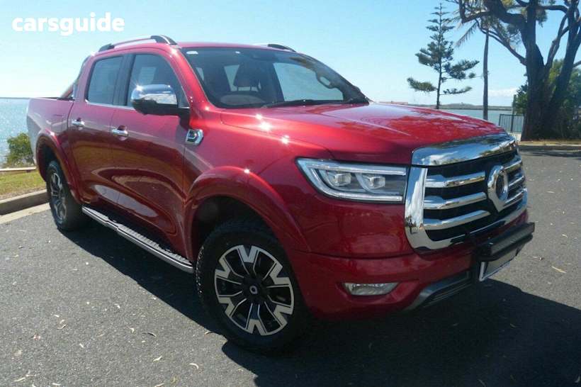Red 2022 GWM UTE Dual Cab Utility Cannon-X (4X4)