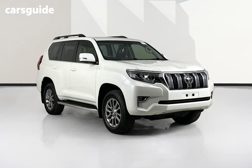White 2018 Toyota Landcruiser Prado Wagon Kakadu (4X4)