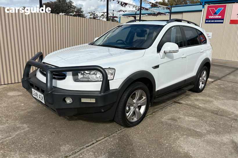 White 2011 Holden Captiva Wagon Cx (4X4)