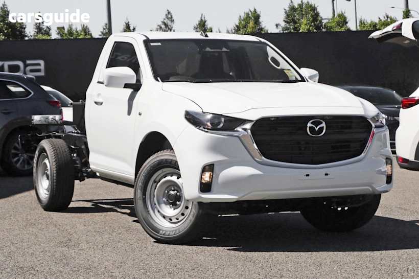 White 2024 Mazda BT-50 Ute Tray XS R