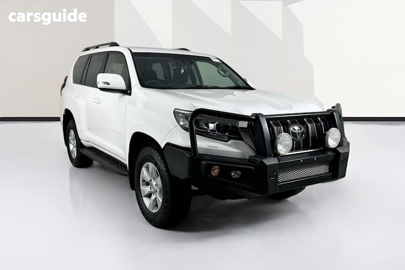 White 2019 Toyota Landcruiser Prado Wagon Gxl (4X4)