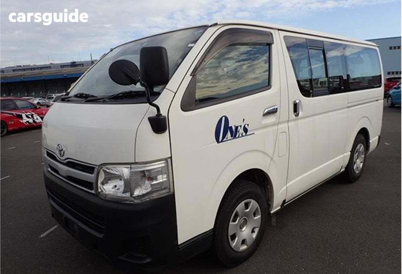 White 2011 Toyota HiAce SUV