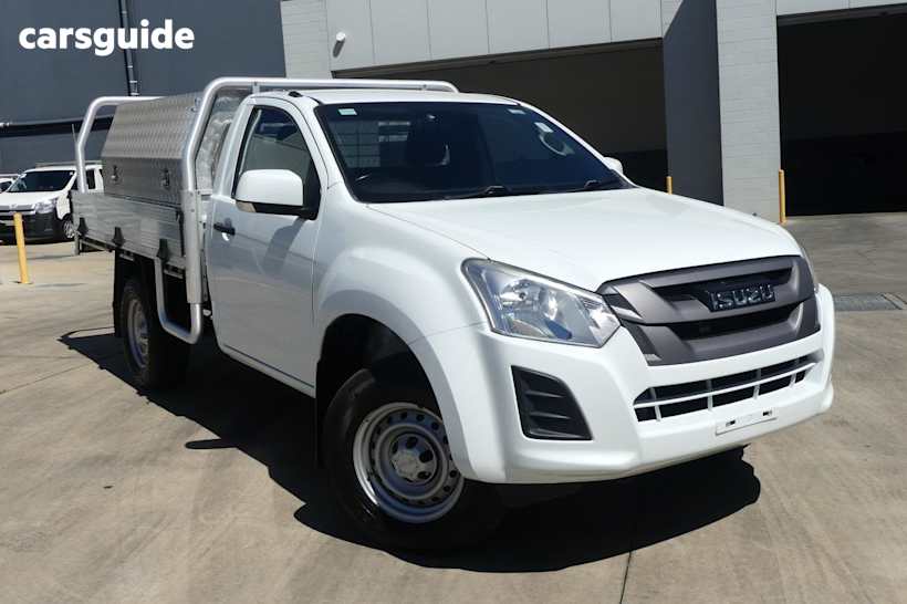 White 2018 Isuzu D-MAX Cab Chassis Sx Hi-Ride (4X2)
