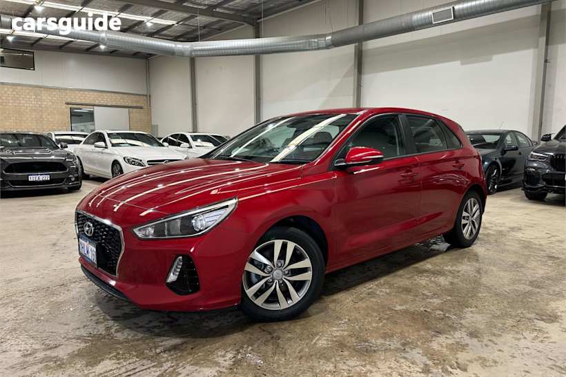 Red 2019 Hyundai I30 Hatch ACTIVE F