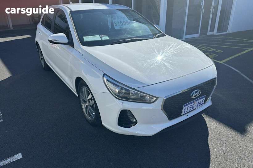White 2018 Hyundai I30 Hatch ACTIVE