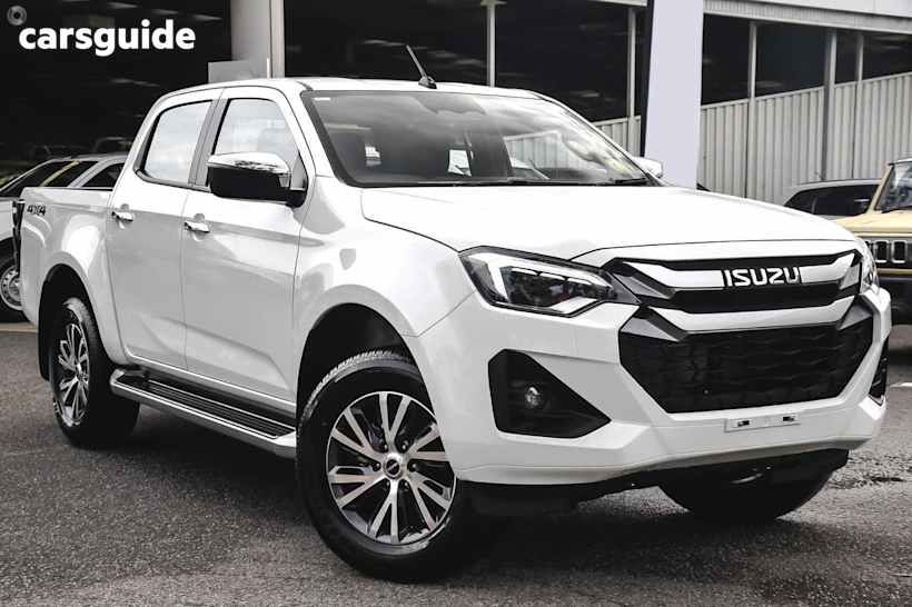 White 2025 Isuzu D-MAX Ute Tray LS-U 4X4