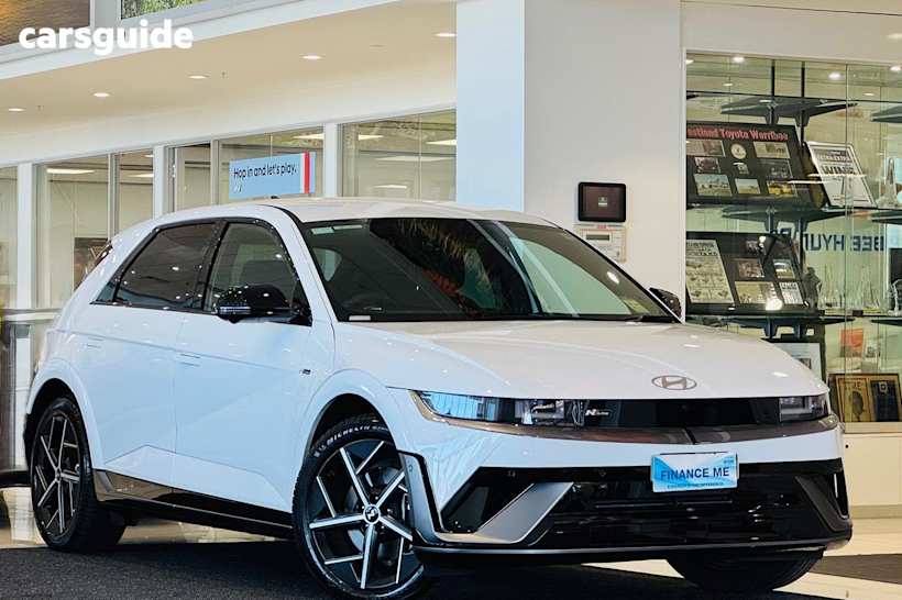 White 2025 Hyundai Ioniq 5 SUV DYNAMIQ N LINE R