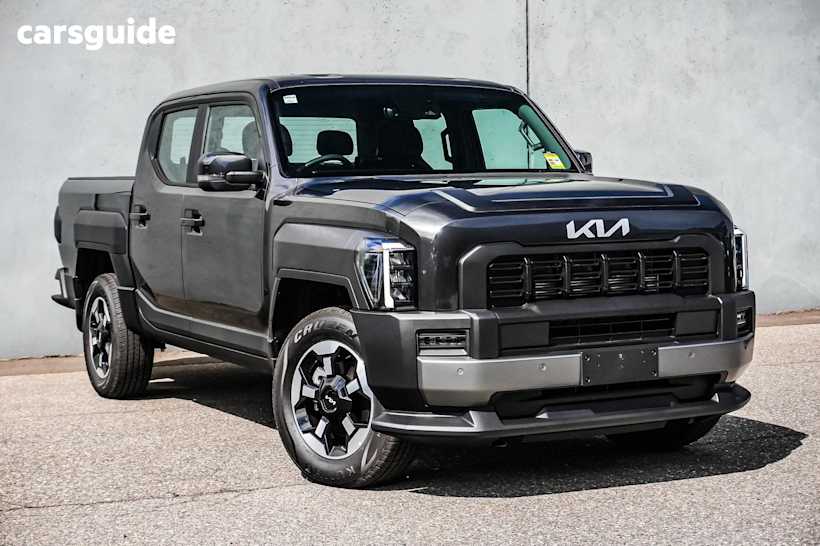 Grey 2025 Kia Tasman Double Cab Pick Up Sx+ (4X4) (Std) Body Fender