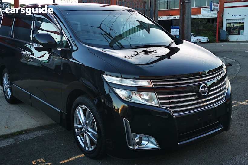Black 2010 Nissan Elgrand OtherCar HIGHWAY STAR