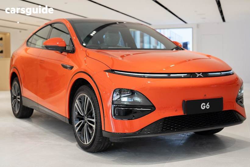Orange 2024 Xpeng G6 SUV LONG RANGE R