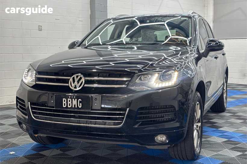 Black 2013 Volkswagen Touareg Wagon 150 Tdi