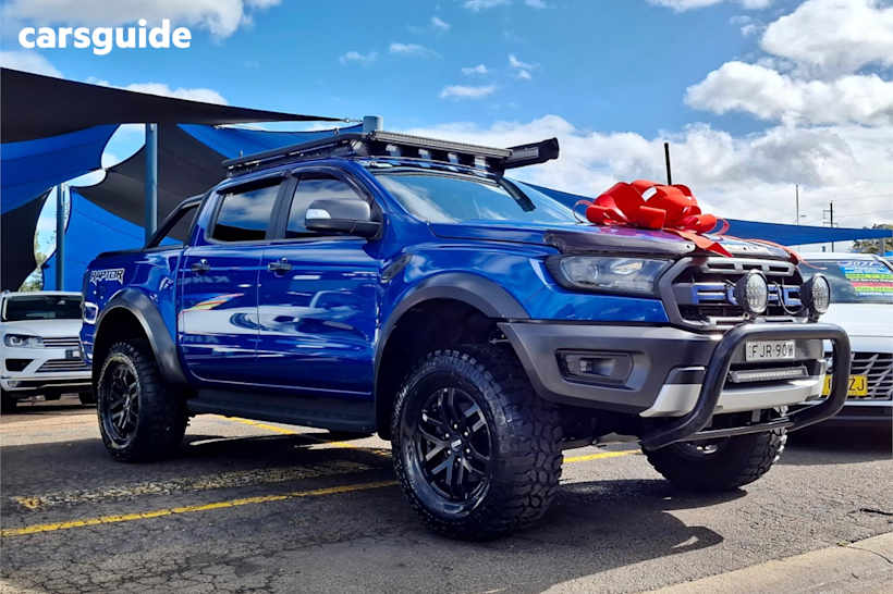 Blue 2019 Ford Ranger Double Cab Pick Up Raptor 2.0 (4X4)