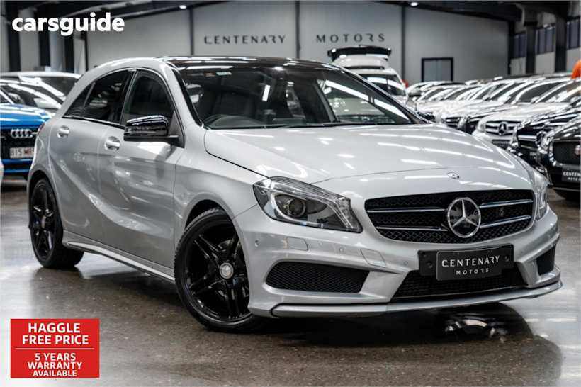 Silver 2013 Mercedes-Benz A-CLASS Hatch A200 F