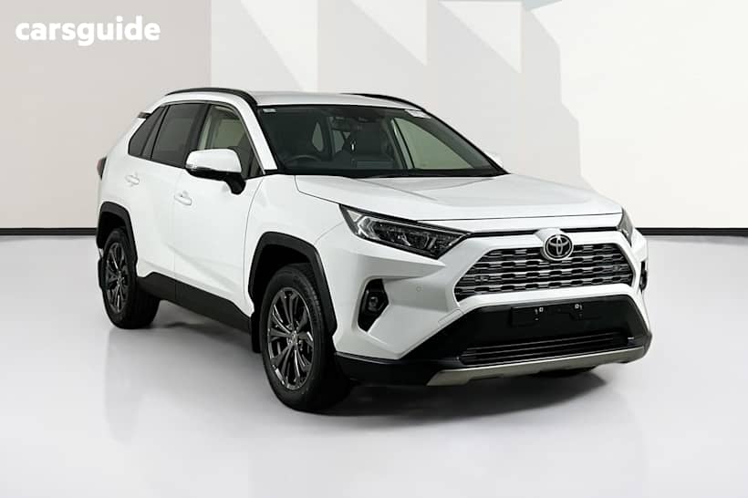 White 2022 Toyota RAV4 Wagon Gxl (2Wd)