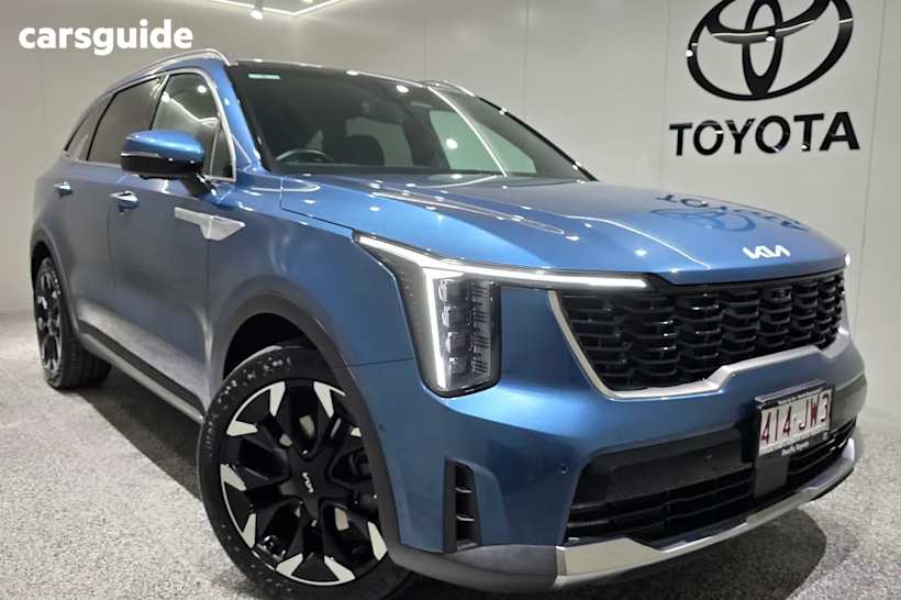 Blue 2023 Kia Sorento Wagon Gt-Line 7 Seat