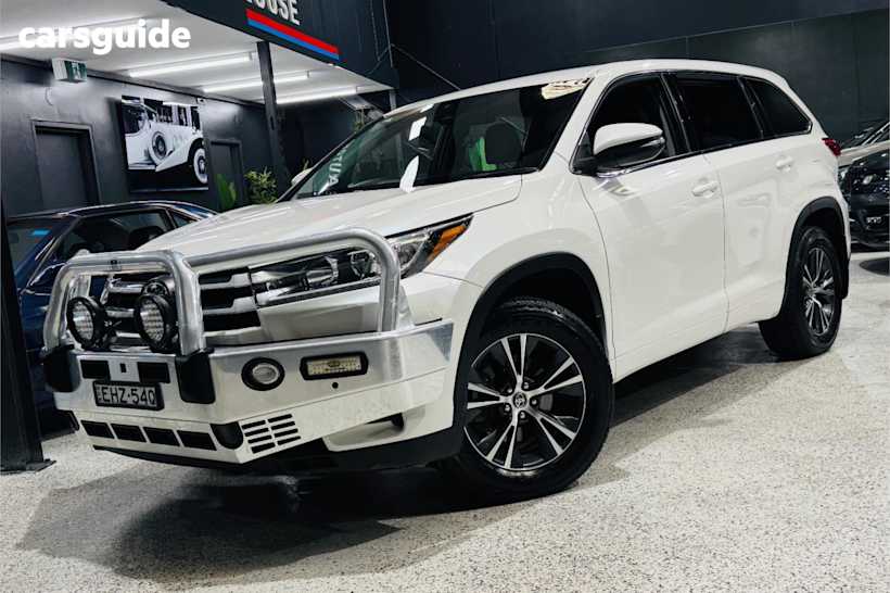 White 2019 Toyota Kluger SUV GX 4WD