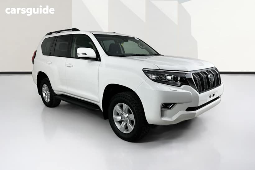 White 2022 Toyota Landcruiser Prado Wagon Gxl
