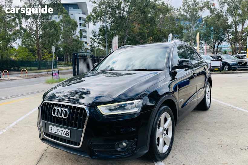 Black 2012 Audi Q3 SUV TFSI