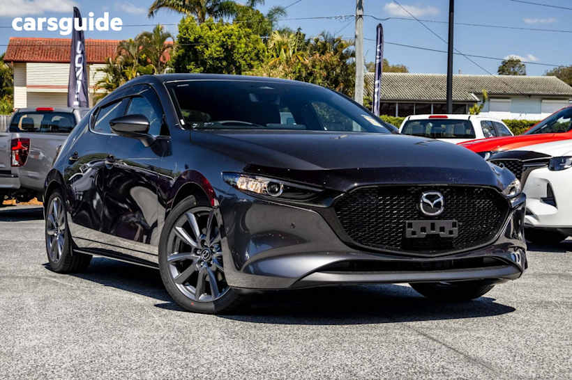 Grey 2025 Mazda Mazda3 Hatch G25 GT F