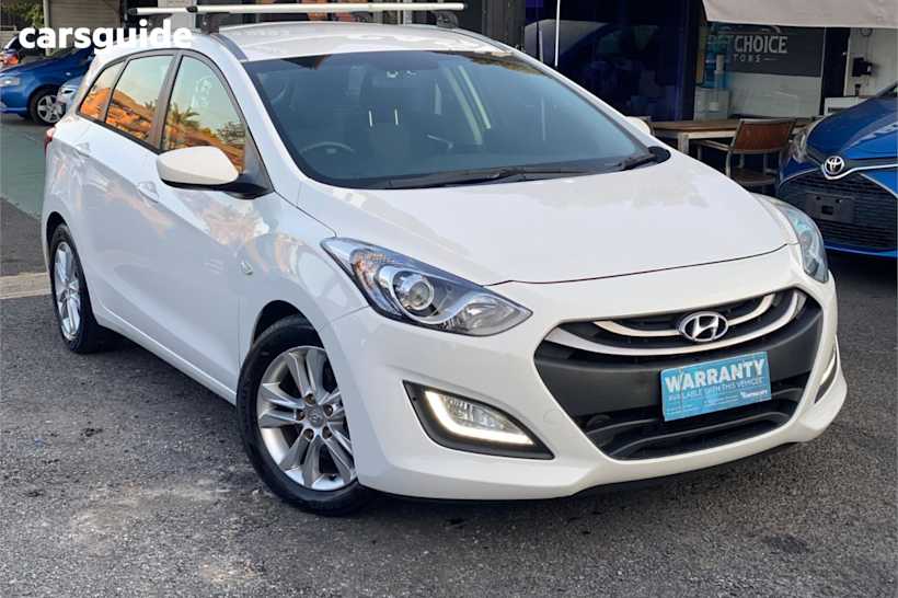 White 2013 Hyundai I30 SUV ACTIVE F
