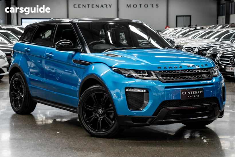 Blue 2018 Land Rover Range Rover Evoque SUV TD4 132KW SE DYNAMIC 4X4