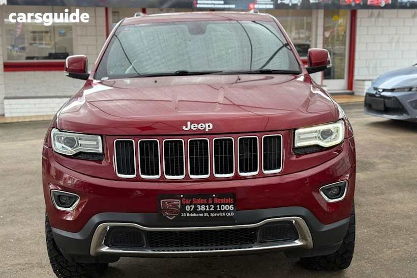Red 2014 Jeep Grand Cherokee L SUV LIMITED (4X4)