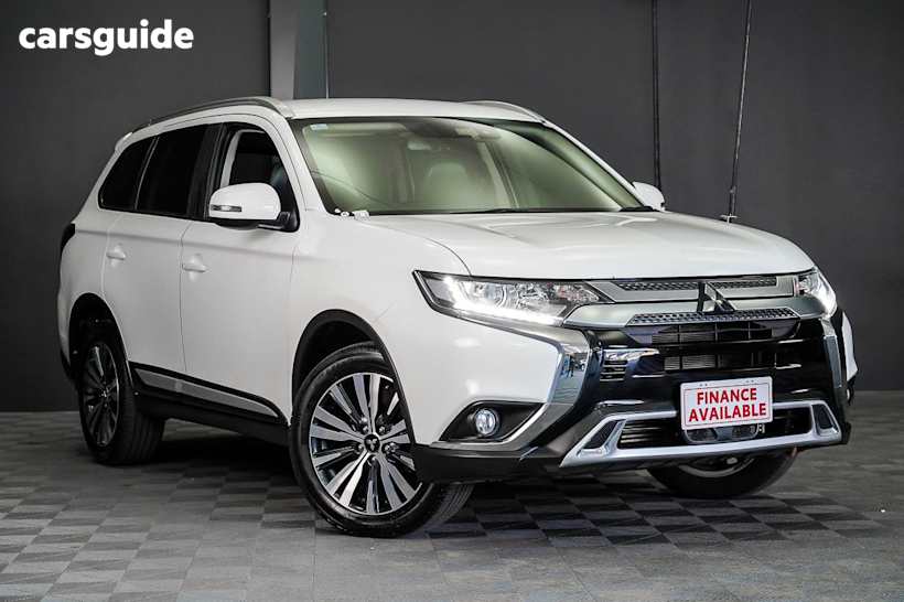 White 2019 Mitsubishi Outlander Wagon Ls 7 Seat (Awd)