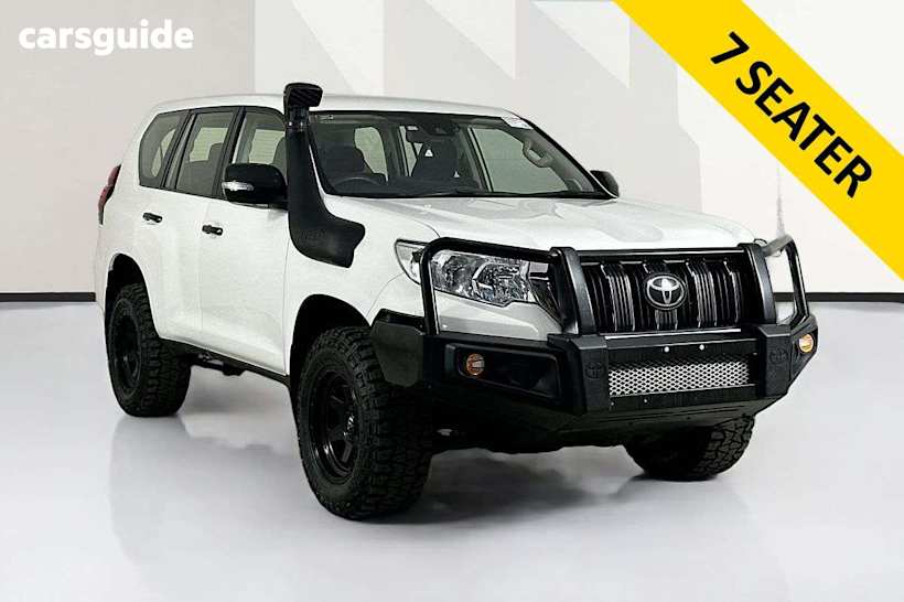 White 2022 Toyota Landcruiser Prado Wagon Gx 7 Seat