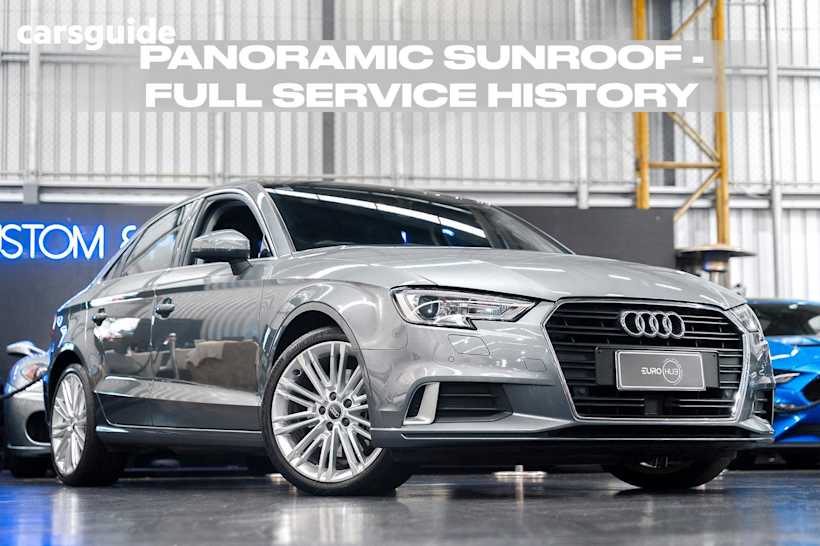 Grey 2016 Audi A3 Sedan SPORT F