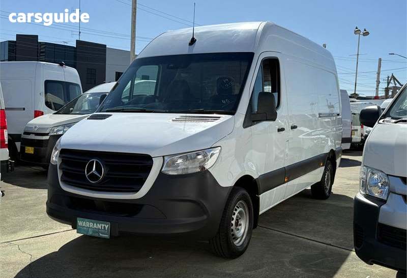 White 2019 Mercedes-Benz Sprinter Commercial 314CDI R