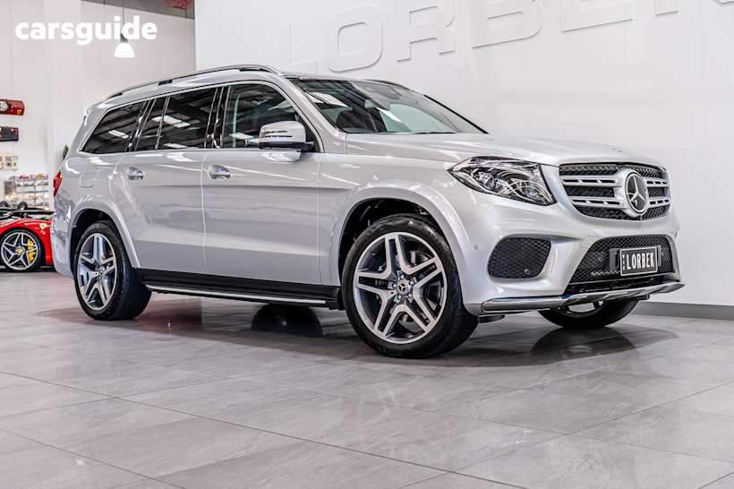 Silver 2017 Mercedes-Benz GLS350d 4Matic SUV
