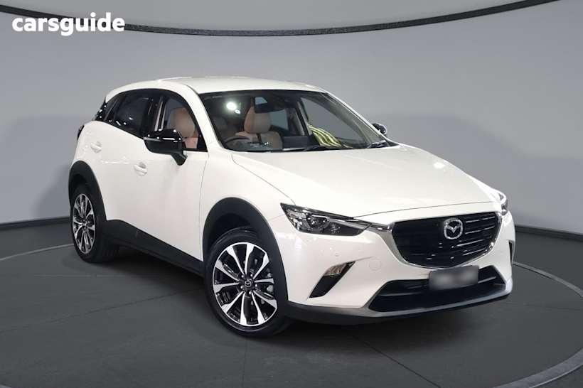 White 2024 Mazda CX-3 SUV G20 EVOLVE F