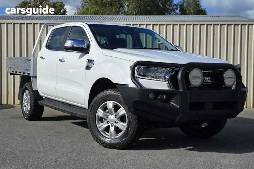 White 2021 Ford Ranger Ute Tray XLT 4X4