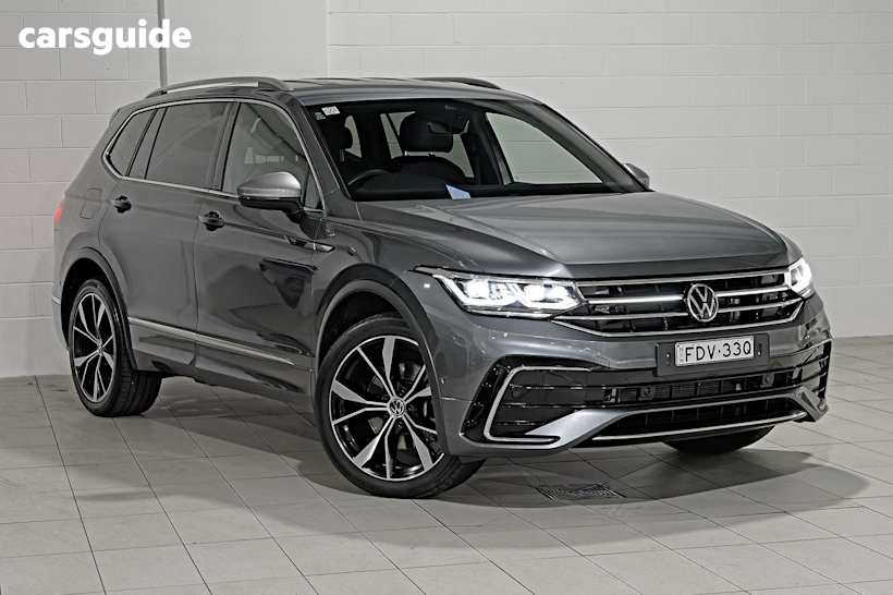 Grey 2023 Volkswagen Tiguan SUV 162TSI R-LINE ALLSPACE 4WD