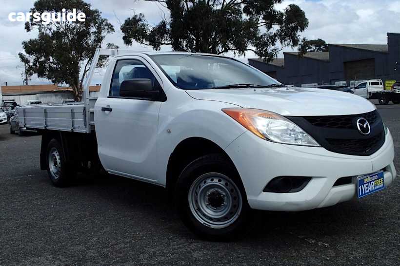 White 2015 Mazda BT-50 Cab Chassis Xt (4X2)
