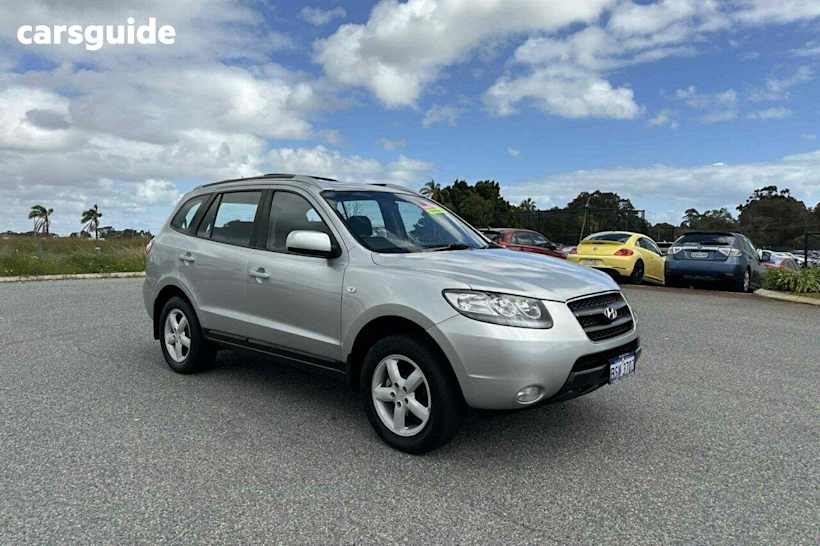 Silver 2006 Hyundai Santa FE Wagon Slx (4X4)