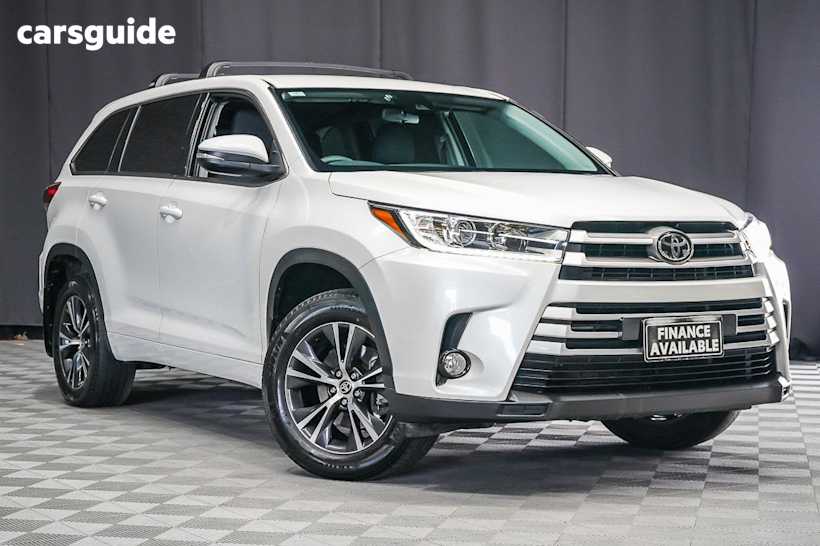 White 2019 Toyota Kluger Wagon Gx (4X4)