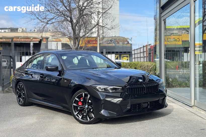 Black 2025 BMW 330I Sedan