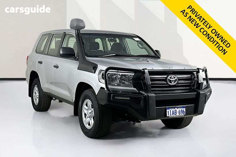 Silver 2020 Toyota Landcruiser Wagon Lc200 Gx (4X4)
