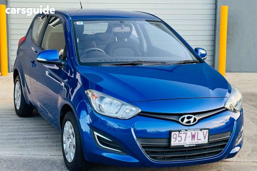 Blue 2015 Hyundai I20 Hatch ACTIVE F