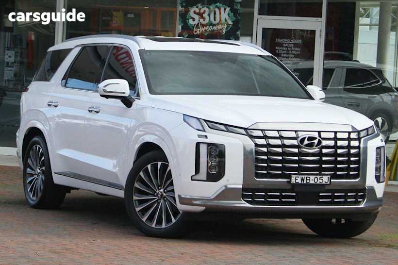White 2022 Hyundai Palisade SUV HIGHLANDER F