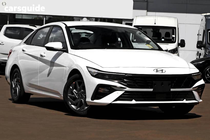 White 2025 Hyundai I30 Sedan HYBRID F