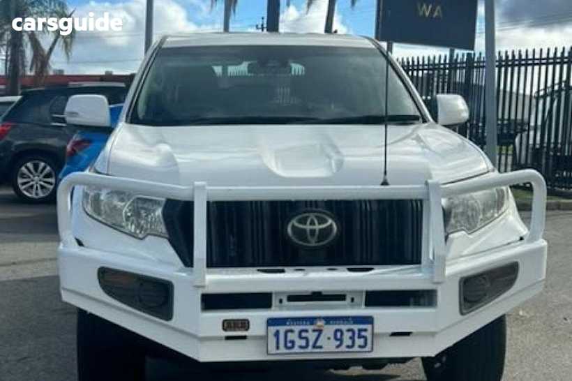 White 2019 Toyota Landcruiser Prado SUV GX