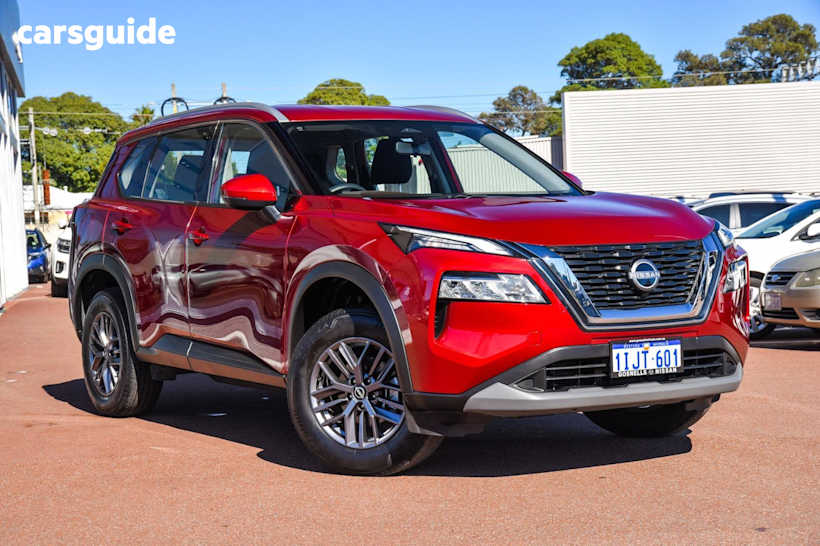 Red 2024 Nissan X-Trail SUV ST F