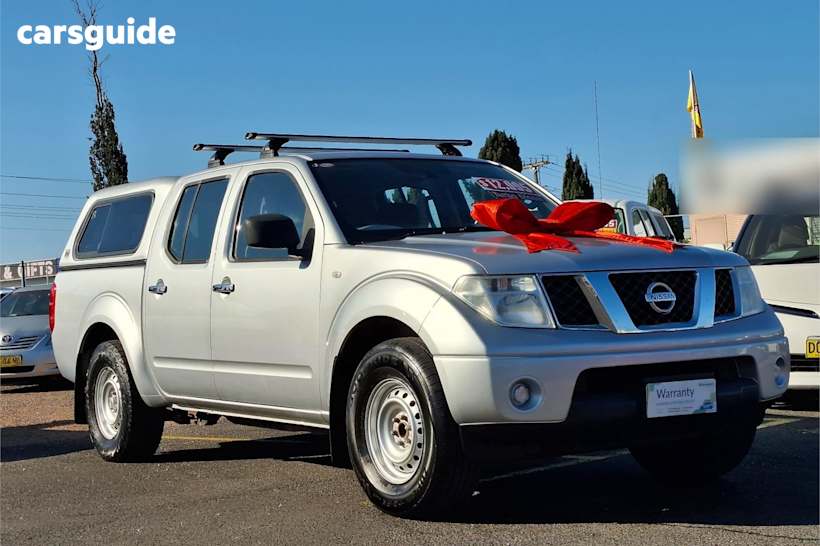 Silver 2012 Nissan Navara Ute Tray RX