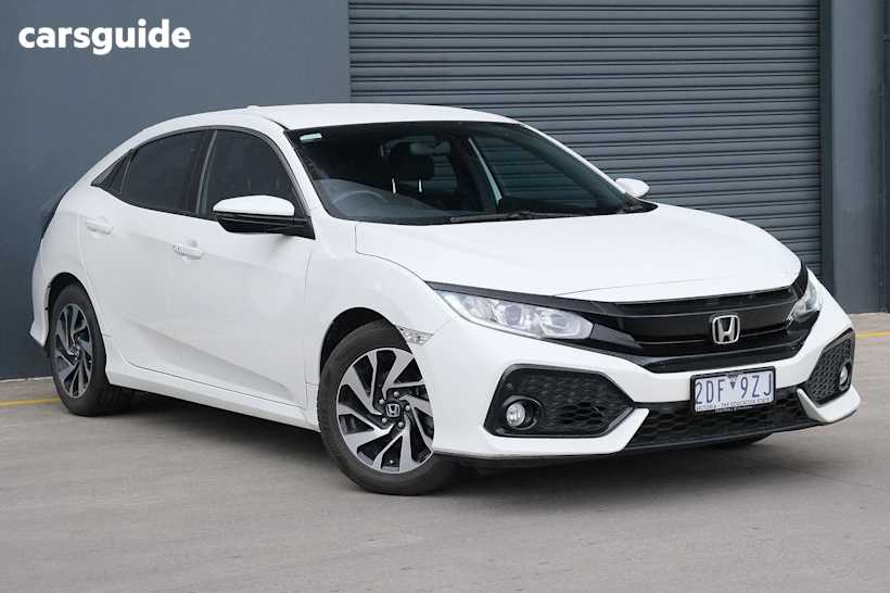 White 2017 Honda Civic Hatch VTI-S F