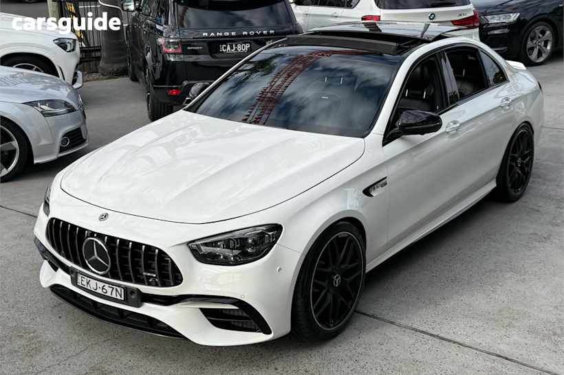 White 2020 Mercedes-Benz E-CLASS Sedan E63 AMG S 4WD