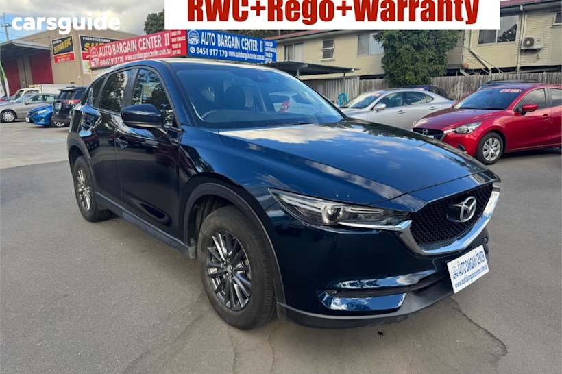 Blue 2018 Mazda CX-5 Wagon Maxx Sport (4X4)
