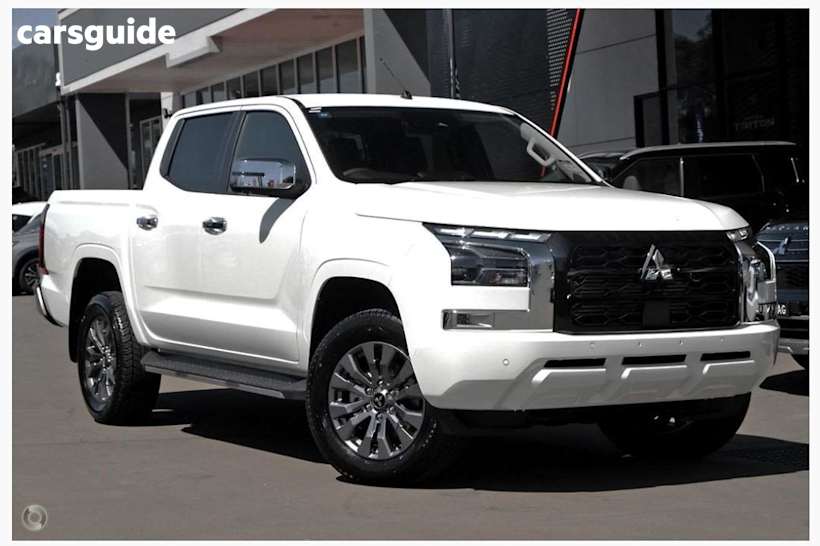 White 2024 Mitsubishi Triton Double Cab Pick Up Gls (4X4)