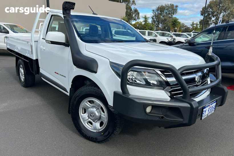 White 2018 Holden Colorado Cab Chassis Ls (4X4)